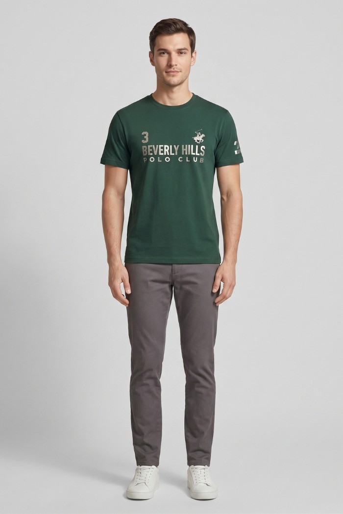 Beverly Hills Polo Club t-shirt in jersey di cotone TS416080 [7a690dbb]