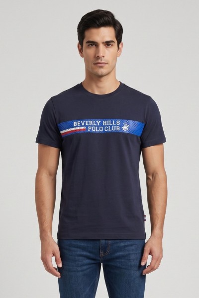 Beverly Hills Polo Club t-shirt in jersey di cotone TS416061 — 805219040080401_2