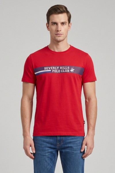 Beverly Hills Polo Club t-shirt in jersey di cotone TS416061 [5a7e61c6]