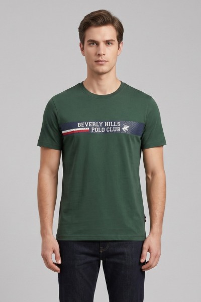 Beverly Hills Polo Club t-shirt in jersey di cotone TS416061 [690fe0b7]