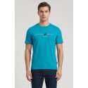 Beverly Hills Polo Club t-shirt con logo ricamato TS450033 [004d79d1]