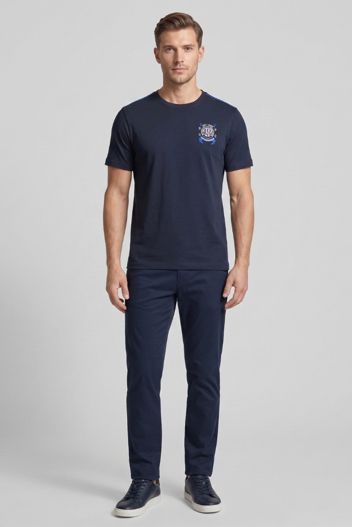 Beverly Hills Polo Club t-shirt in jersey di cotone TS450037 [83f55153]