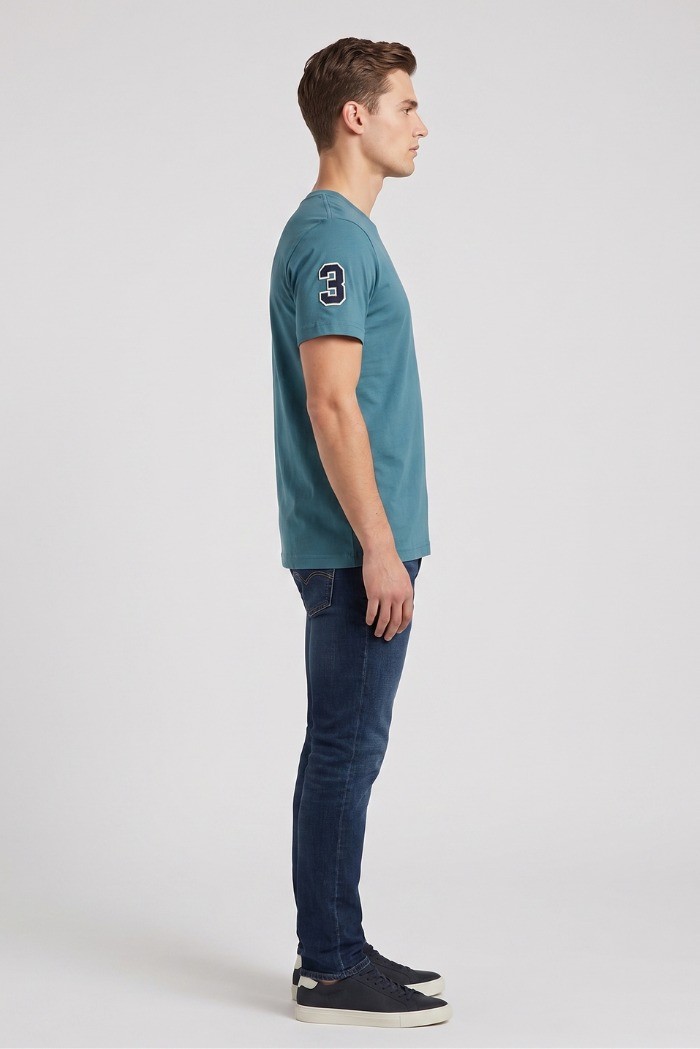 Beverly Hills Polo Club t-shirt in jersey di cotone TS450037 [c15aea03]