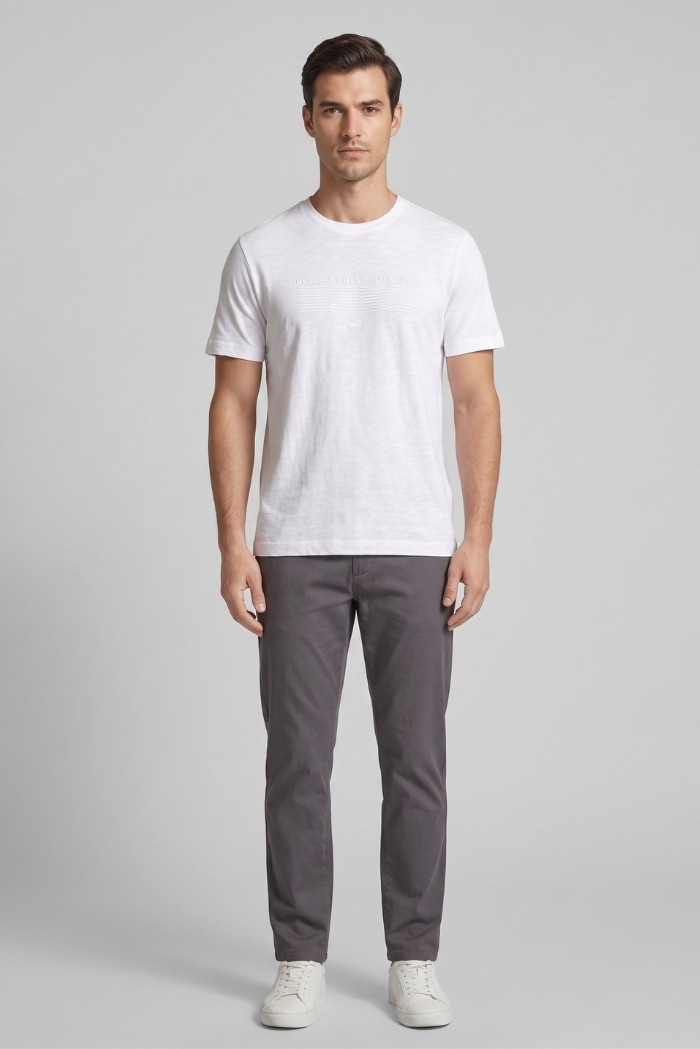 Beverly Hills Polo Club t-shirt in jersey di cotone TS450041 [eda1fc7d]