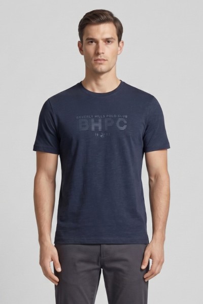 Beverly Hills Polo Club t-shirt in jersey di cotone TS450041 — 805219040080406_2