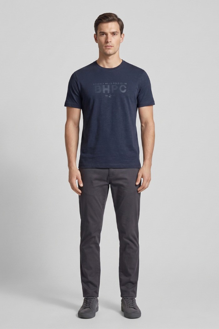 Beverly Hills Polo Club t-shirt in jersey di cotone TS450041 [76bf467b]