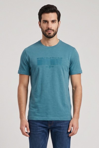 Beverly Hills Polo Club t-shirt in jersey di cotone TS450041 — 805219040080406_3