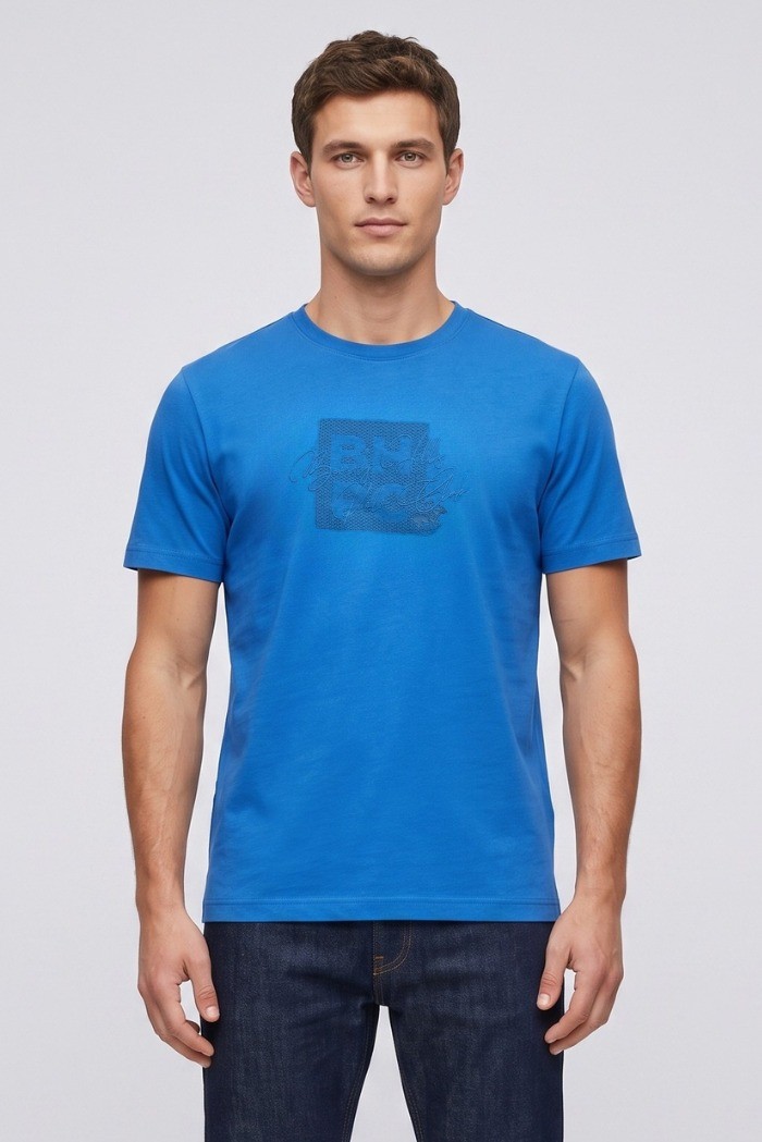 Beverly Hills Polo Club t-shirt in jersey di cotone TS450042 [6c18c210]