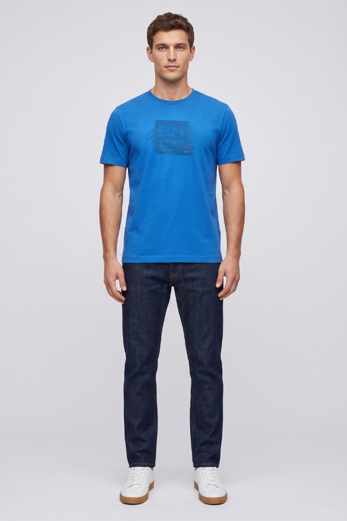 Beverly Hills Polo Club t-shirt in jersey di cotone TS450042 [02234019]