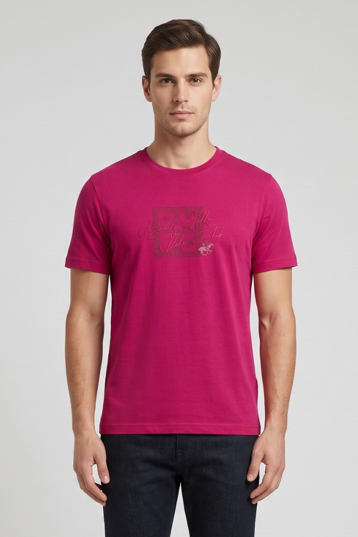 Beverly Hills Polo Club t-shirt in jersey di cotone TS450042 [0ca46f8c]