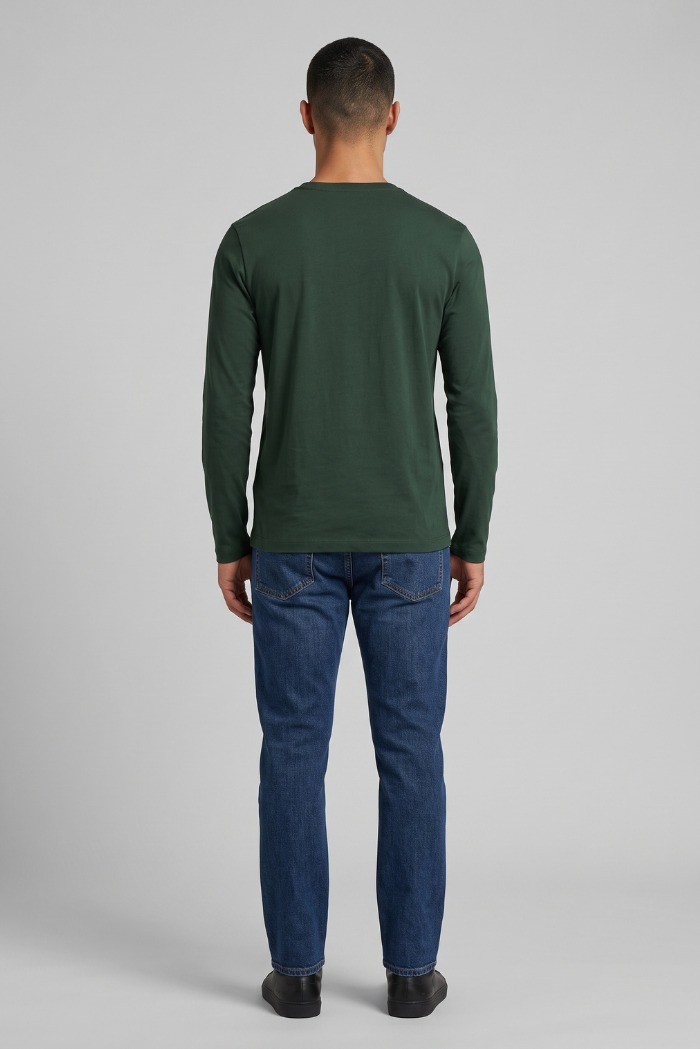 Beverly Hills Polo Club t-shirt a manica lunga con logo ricamato TS450048 [eb9ee51f]