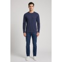 Beverly Hills Polo Club t-shirt a manica lunga con logo ricamato TS450048 [ed65d779]