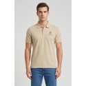 Beverly Hills Polo Club polo in jersey di misto lino P450105 [4599120b]