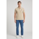 Beverly Hills Polo Club polo in jersey di misto lino P450105 [2ba29002]