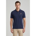 Beverly Hills Polo Club polo in jersey di misto lino P450105 [e1fab995]
