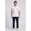Beverly Hills Polo Club polo in piquet di cotone con logo grande P424112 [da60c096]