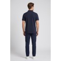 Beverly Hills Polo Club polo in piquet di cotone con logo grande P424112 [442e3d8e]