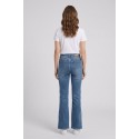 Influencer jeans 5 tasche in denim flare 03P102 [b3b74d10]