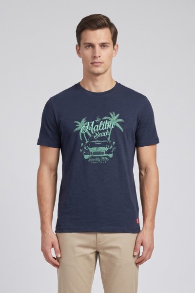 Beverly Hills Polo Club t-shirt in jersey di cotone TS450038 [9093bc5f]