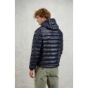 Blauer giubbetto termosaldato con cappuccio Charles 26WBLUC02218-007284 [88f73daf]