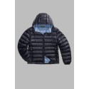 Blauer giubbetto termosaldato con cappuccio Charles 26WBLUC02218-007284 [8da77ab1]