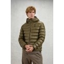 Blauer giubbetto termosaldato con cappuccio Charles 26WBLUC02218-007284 [aba9ac41]
