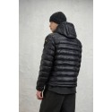 Blauer giubbetto termosaldato con cappuccio Charles 26WBLUC02218-007284 [38eb3f25]