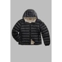 Blauer giubbetto termosaldato con cappuccio Charles 26WBLUC02218-007284 [3dbb783b]