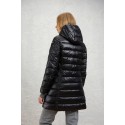 Blauer piumino lungo micro rip Adelaide 26WBLDK02073-006648 [a0d3b752]