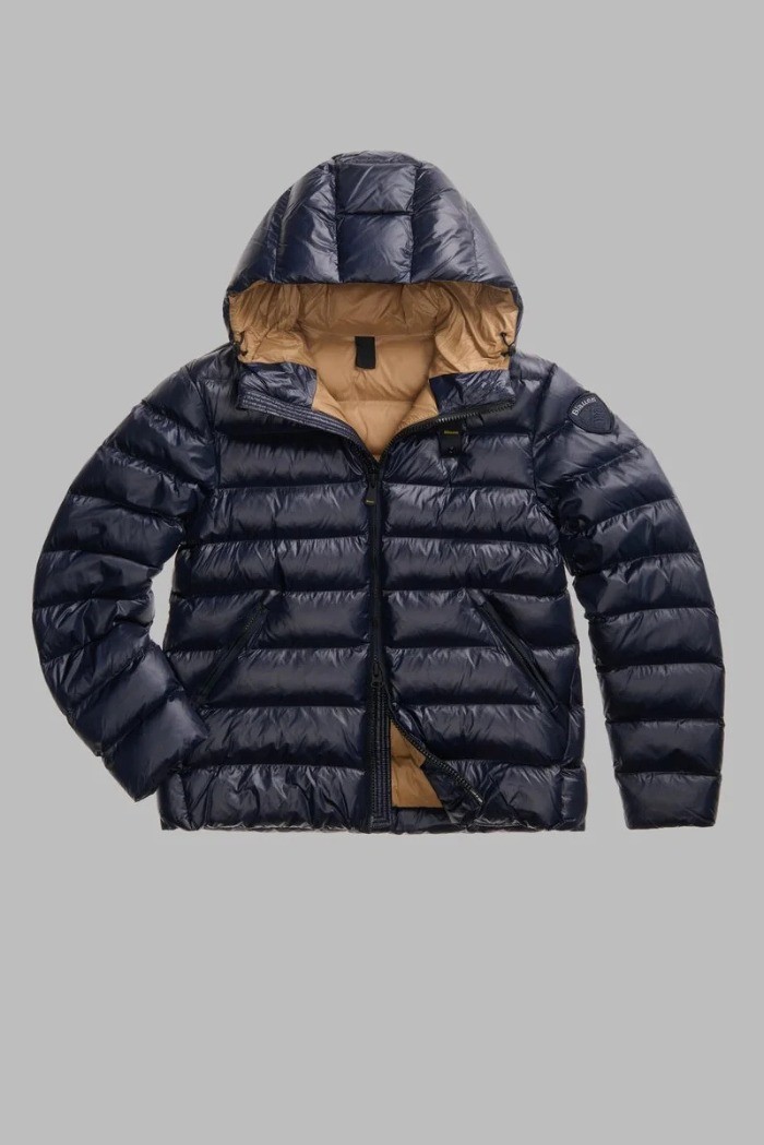 Blauer giubbetto in nylon eco Adams 26WBLUC02054-005958 [c5db4245]