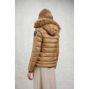 Blauer piumino a righe con cappuccio Arcadia 26WBLDC03038-006047 [acc6b628]