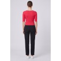 Fracomina maglia cropped a costine FR26ST7008K52401 [4e8d9e2a]