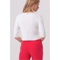 Fracomina maglia cropped a costine FR26ST7008K52401 [fec5d2fb]