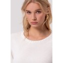 Fracomina maglia cropped a costine FR26ST7008K52401 [49d813ff]