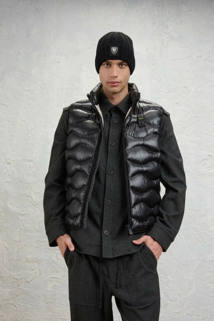 Blauer smanicato ad onde Danny 26wblux02055-005958 [99c05433]