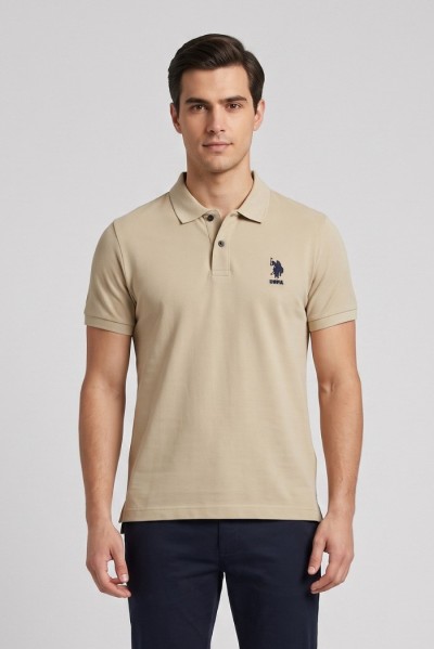 US Polo ASSN polo in piquet di cotone Flyn US43197004 [e770af08]