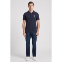 US Polo ASSN polo in piquet di cotone Flyn US43197004 [3683300e]
