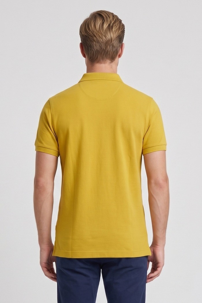 US Polo ASSN polo in piquet di cotone Flyn US43197004 [94f34d58]