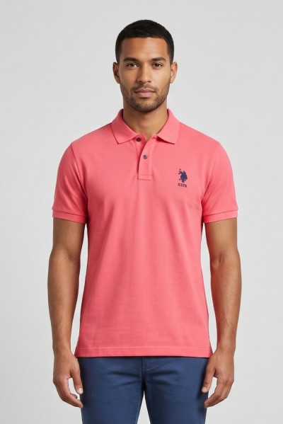 US Polo ASSN polo in piquet di cotone Flyn US43197004 — 805219040079697_5