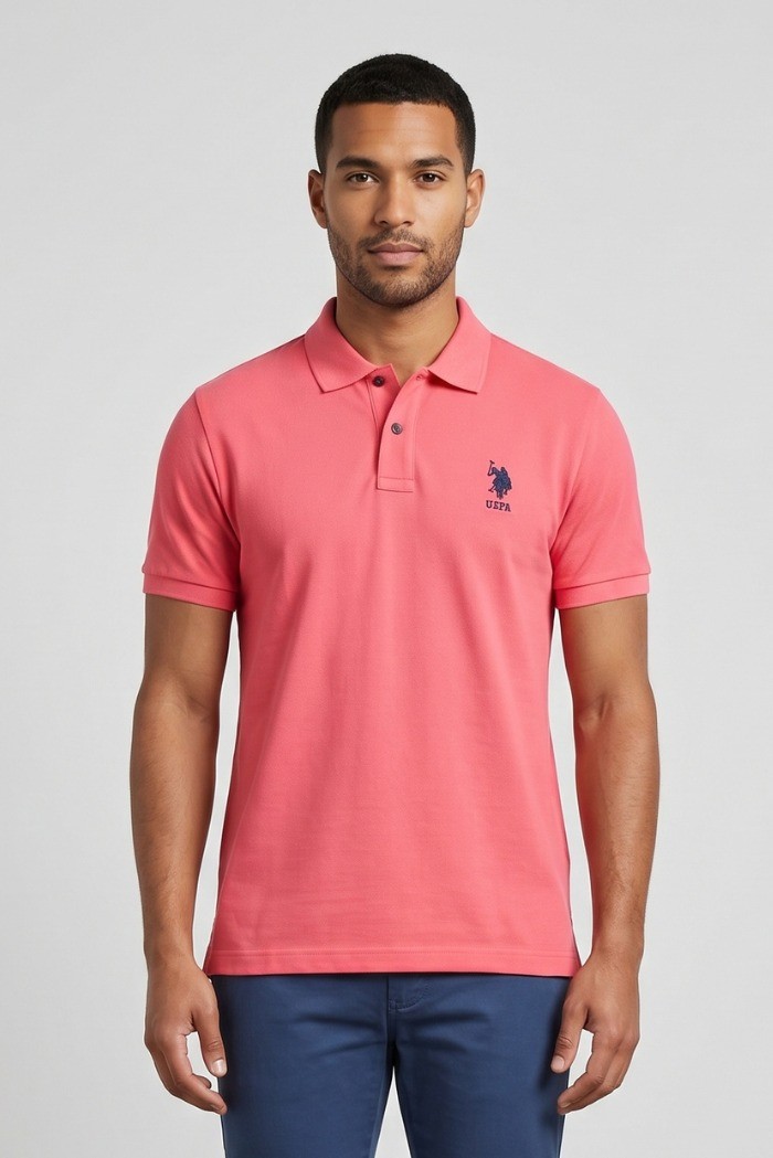US Polo ASSN polo in piquet di cotone Flyn US43197004 [51649712]