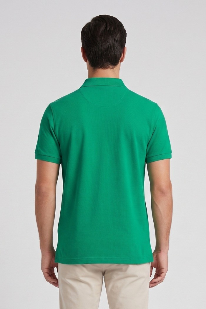 US Polo ASSN polo in piquet di cotone Flyn US43197004 [98370d8e]