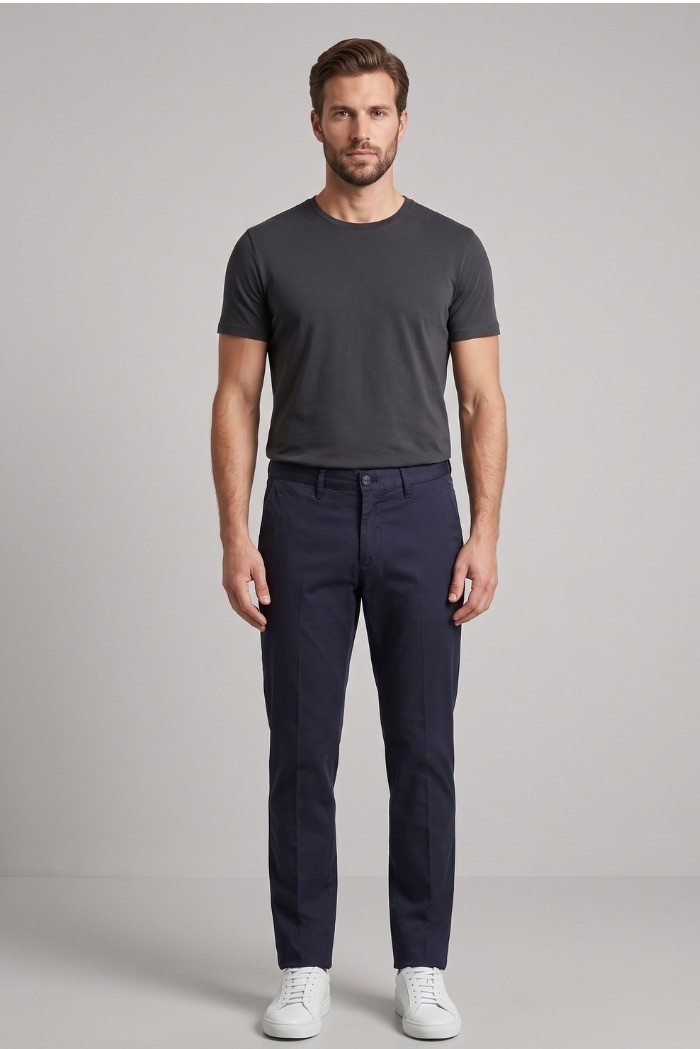Moro pantalone in cotone stretch ME2646 [3ead5bbe]