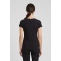 Influencer t-shirt in cotone con dettaglio floreale 05AB233 [91c243e2]