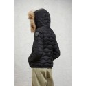 Blauer piumino con bordo in pelliccia Aldie 26WBLDC03034-006047 [c9b6c806]