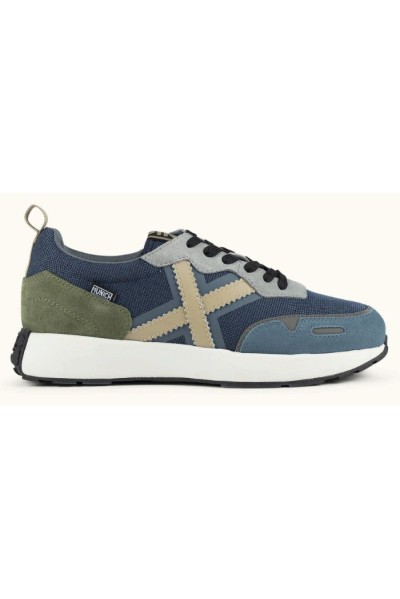 Munich sneaker allacciata con logo Xemine 108 8907108 — 805219040080489_1