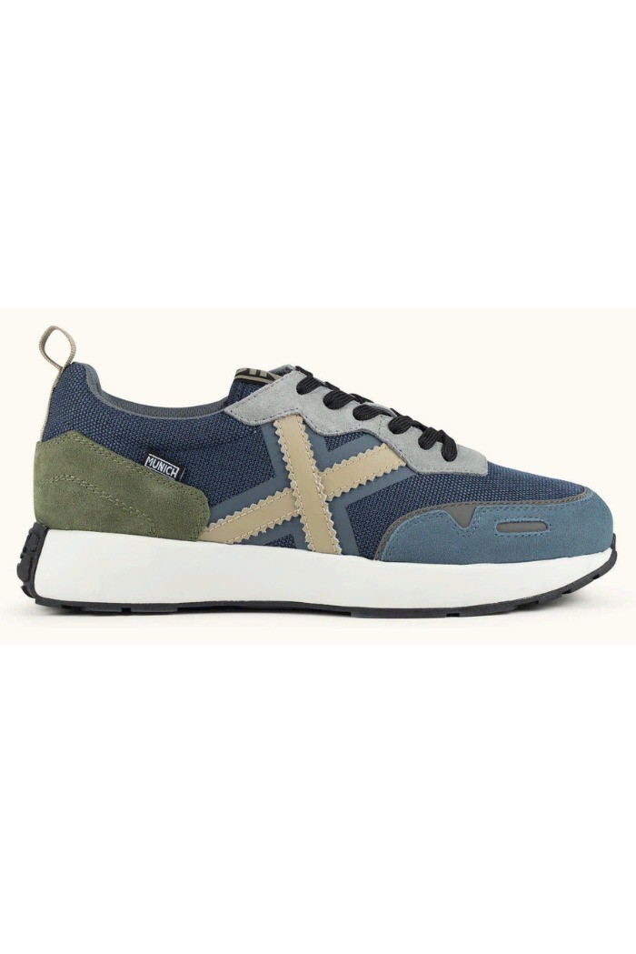 Munich sneaker allacciata con logo Xemine 108 8907108 [5a274be0]