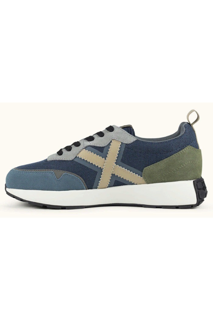 Munich sneaker allacciata con logo Xemine 108 8907108 [830108ed]