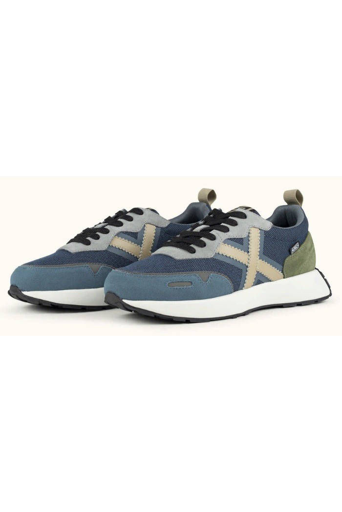 Munich sneaker allacciata con logo Xemine 108 8907108 [341cc9e9]