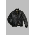 Blauer bomber in morbida pelle Petrel 26WBLUL01537-007340 [e3c3c66b]