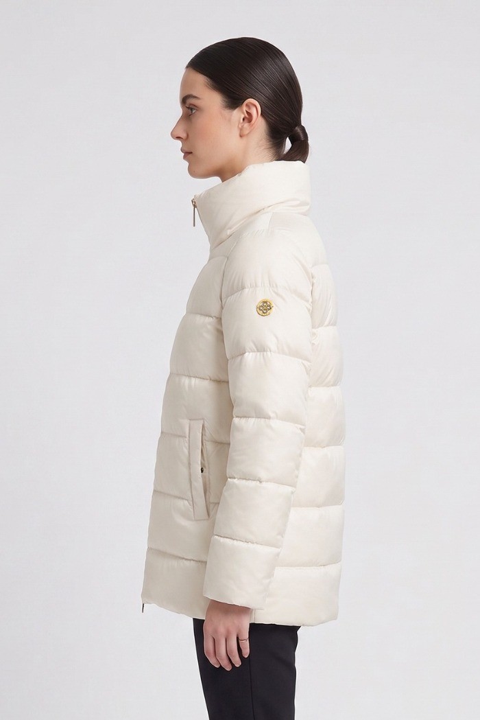 Markup piumino midi satinato MW2640029 [0507e18b]
